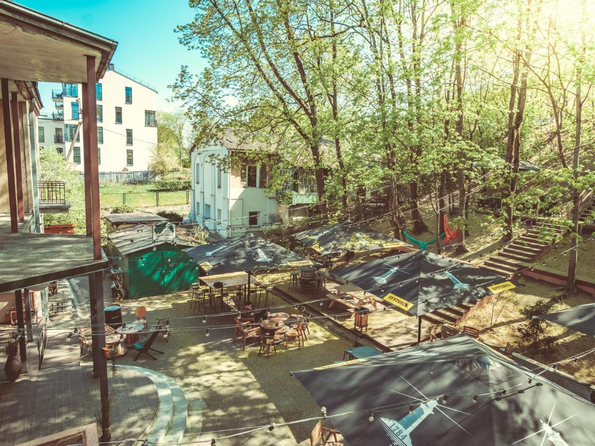 Downtown Forest Hostel & Camping Wilna Exterior foto