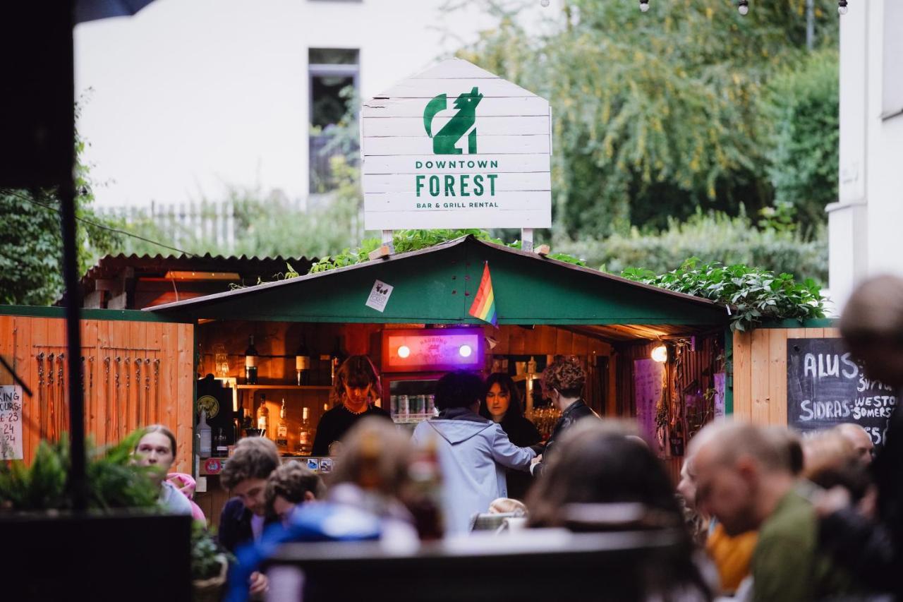 Downtown Forest Hostel & Camping Wilna Exterior foto