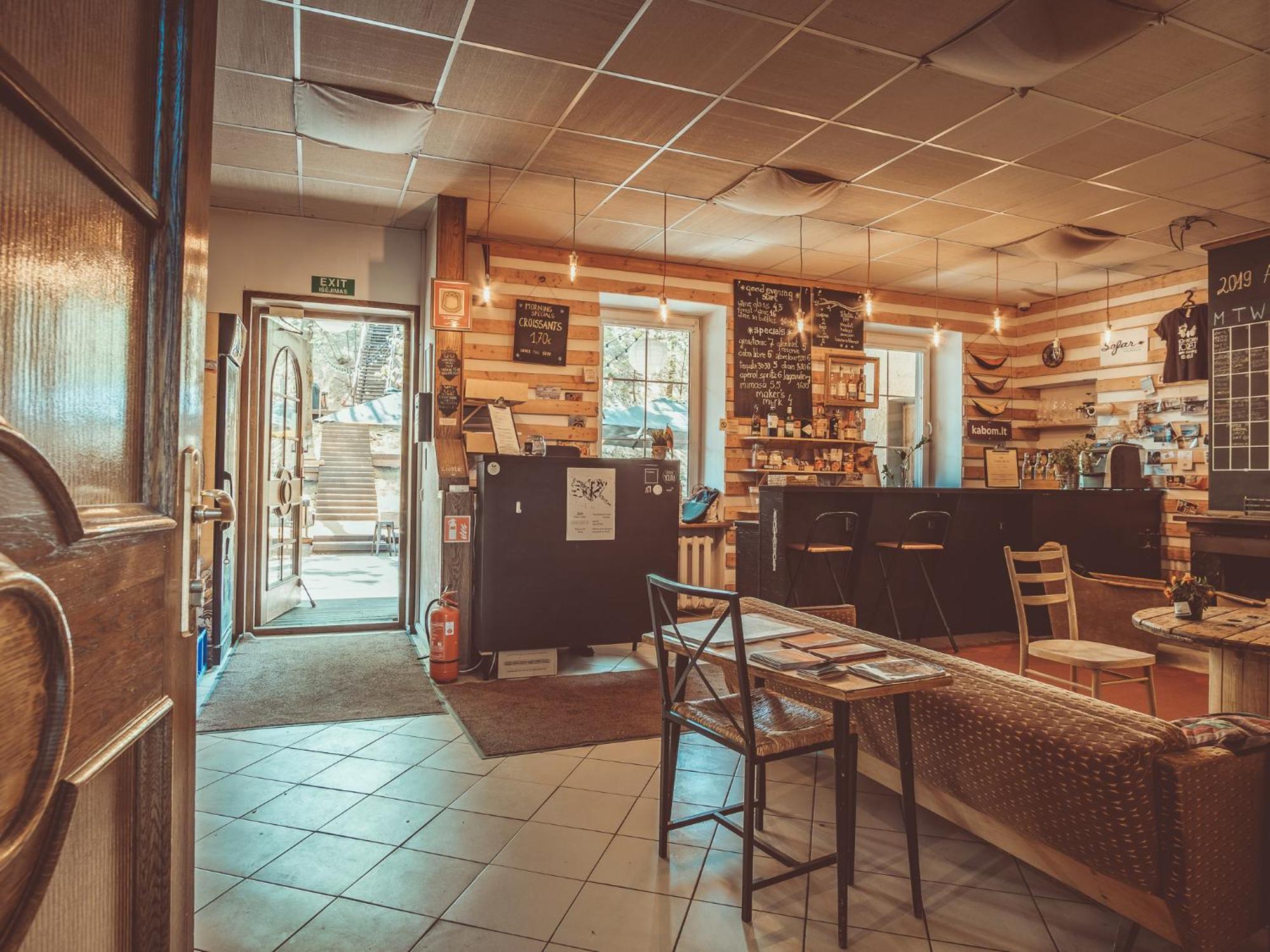 Downtown Forest Hostel & Camping Wilna Exterior foto
