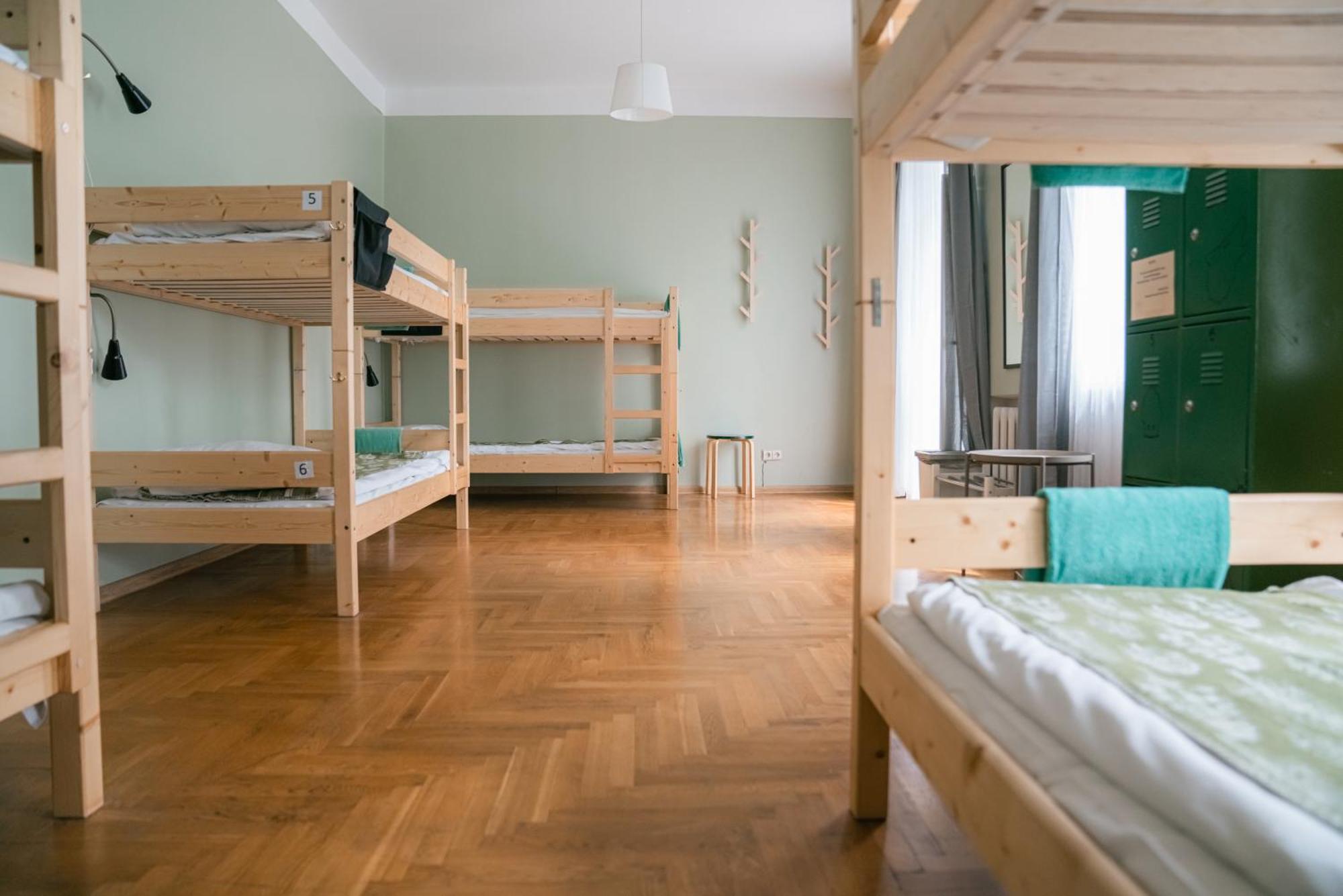 Downtown Forest Hostel & Camping Wilna Exterior foto
