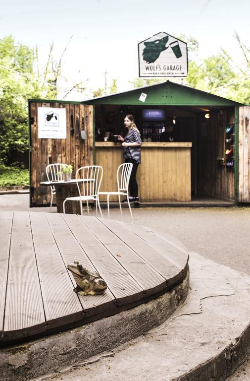 Downtown Forest Hostel & Camping Wilna Exterior foto